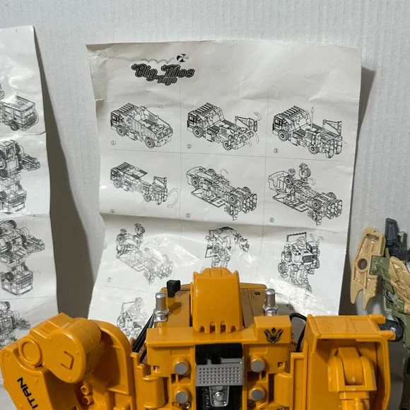 Jinbao Big-Moe Devastator KO Transformers Construction Vehicle Robot Set Lot - Picture 10 of 13